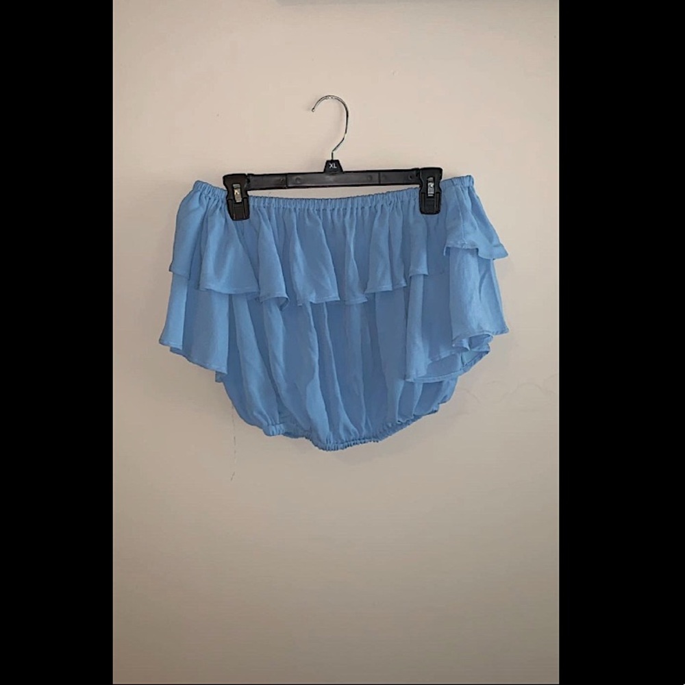 Ruffle crop top